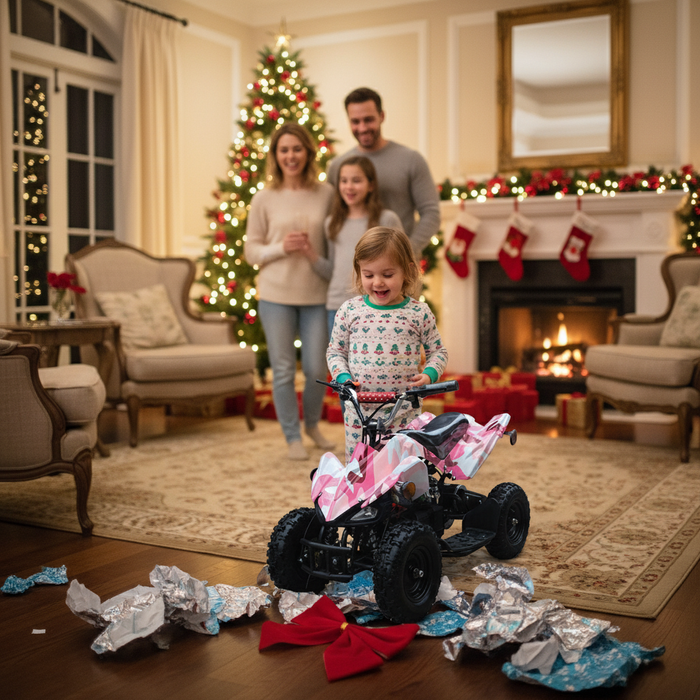 GIO Manteray, Quad Electrique (36 Volts)  (12Ah) (500 Watts)