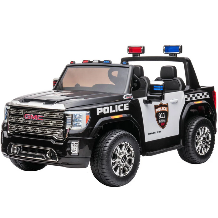 Freddo Toys, Voiture de Police GMC Sierra Denali (24 Volts / 5 Ah) (2x65 Watts) (2 Places)