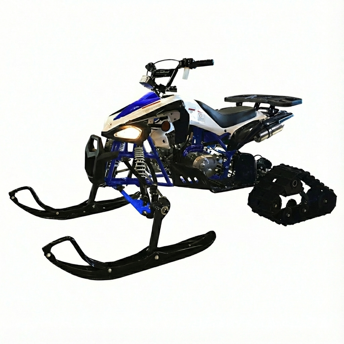 Gio, Blazer 125-S avec Chenilles et Skis, Quad à Essence (4 Temps) (120cc)