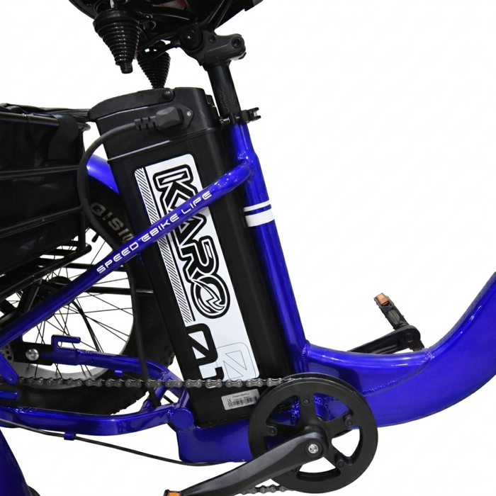 Cargo (Fat Tire), Tricycle Électrique (48 Volts) (500 Watts) (20Ah) au Lithium