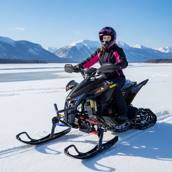 Denago, Daytona avec Chenilles et Skis, Quad à Essence à Injection Électronique (EFI) (250cc)