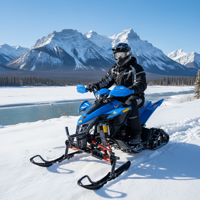 Denago, Daytona avec Chenilles et Skis, Quad à Essence à Injection Électronique (EFI) (250cc)