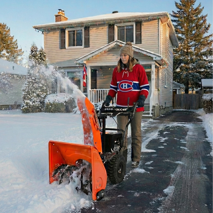 DUCAR, Souffleuse à Neige (DUESB721) (21 Pouces) (4 Temps) (212 cc) (7HP)