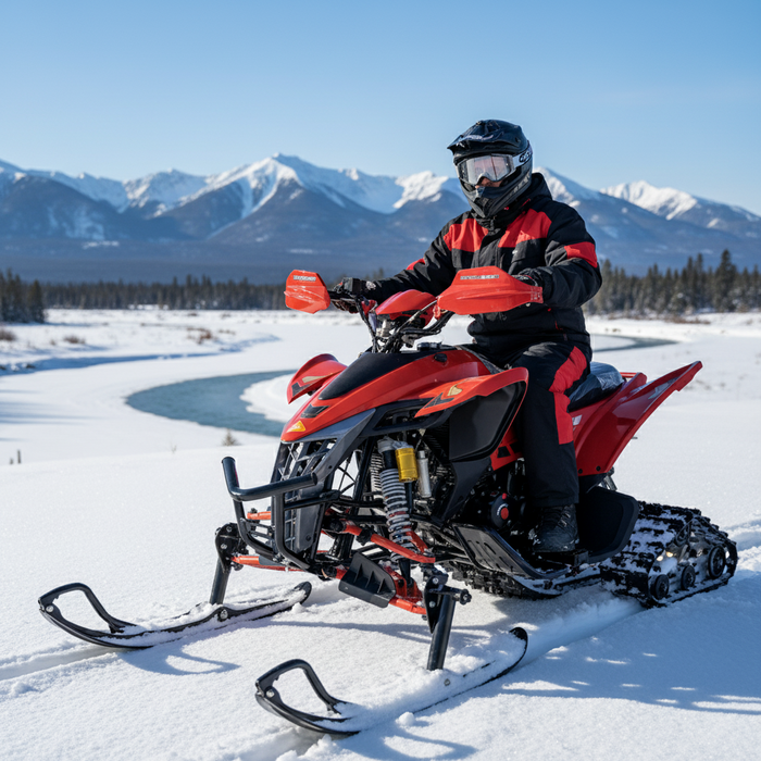 Denago, Daytona avec Chenilles et Skis, Quad à Essence à Injection Électronique (EFI) (250cc)