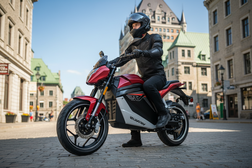 GIO, Venus, Moto/Scooter Électrique, (72 Volts) (50Ah) (2000 Watts) (2 Places) Immatriculable Scooter