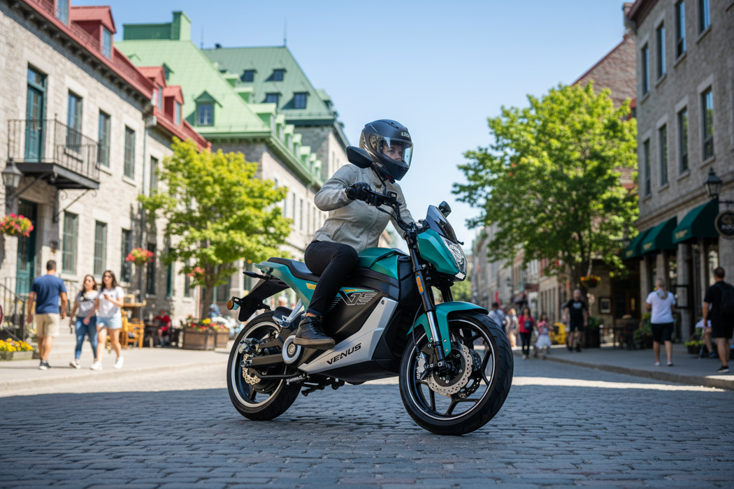 GIO, Venus, Moto/Scooter Électrique, (72 Volts) (50Ah) (2000 Watts) (2 Places) Immatriculable Scooter