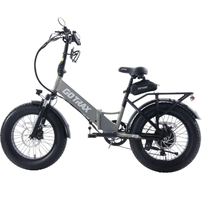 Go Trax, F3V2 (Fat Tire), Vélo Électrique Pliable (48 Volts) (13,6Ah) (500 Watts)