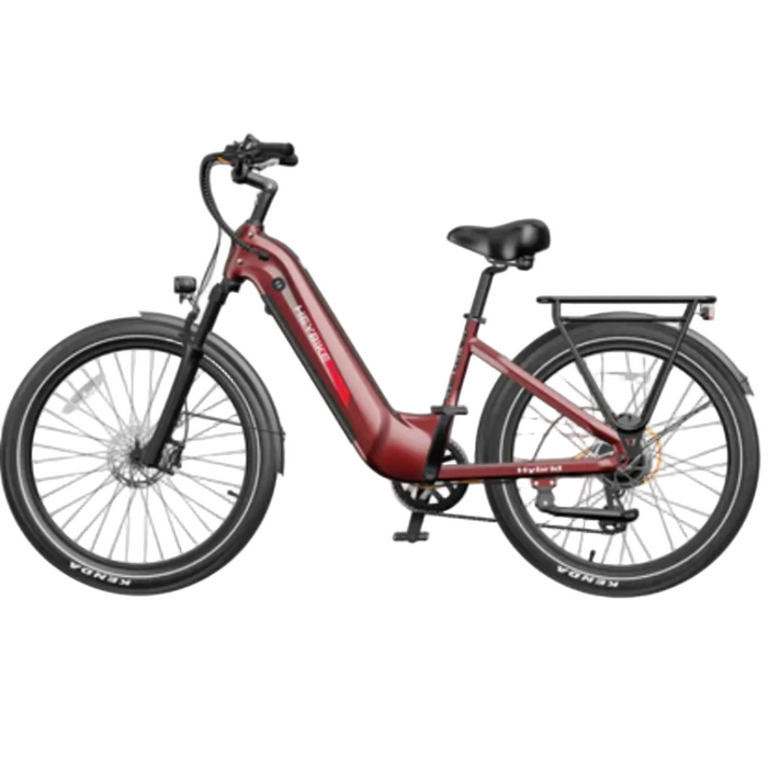 HeyBike, Hybrid, Vélo Électrique (48 Volts) (18Ah) (750 Watts) (1200 Crête)