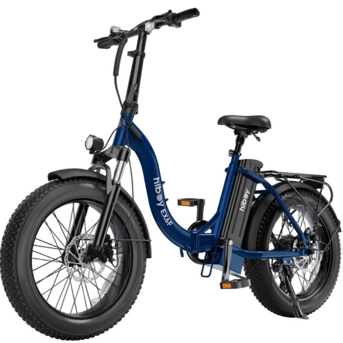 HiBoy, EX6F Folding Fat Tire, Vélo Électrique (48 Volts) (14,5Ah) (500 Watts)
