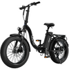 HiBoy, EX6F Folding Fat Tire, Vélo Électrique (48 Volts) (14,5Ah) (500 Watts)