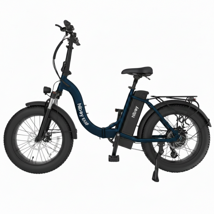 HiBoy, EX6F Folding Fat Tire, Vélo Électrique (48 Volts) (14,5Ah) (500 Watts)