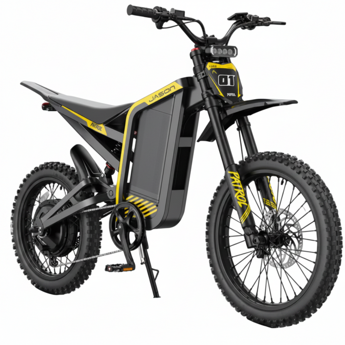 Jasion, Patrol 52, Vélo Électrique (52 Volts) (30Ah) (3000 Watts) (4000 Watts Crête)
