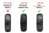 Buggy UTV Premium MegaTrek XXL (Advanced Edition) (Batterie 24 Volts) (14Ah) (Moteurs 4x180-320 Watts) (Pneus en Caoutchouc Remplis d’Air) (2 Places)