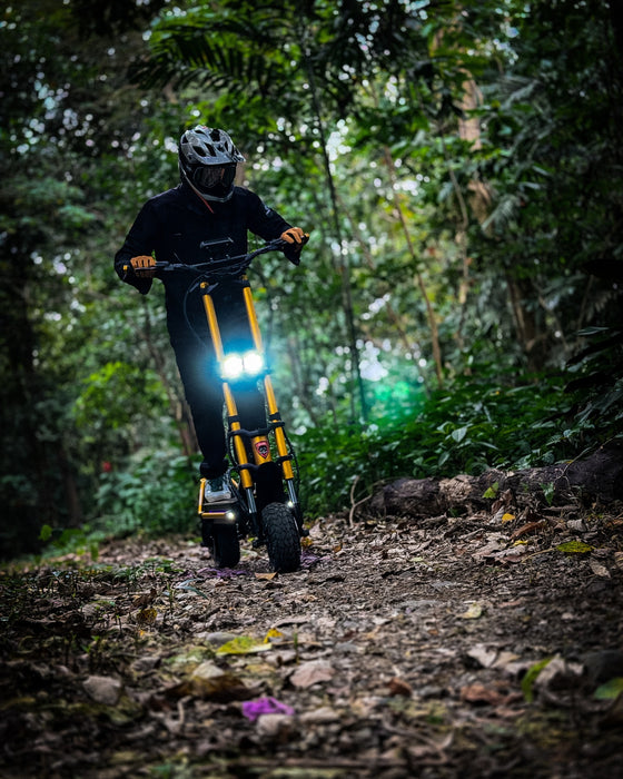 Kaabo, Wolf King GTR Max, Trottinette Électrique (72 Volts) (40Ah) (2x2000 Watts) (2x4200 Watts/Crête 8400 Watts)