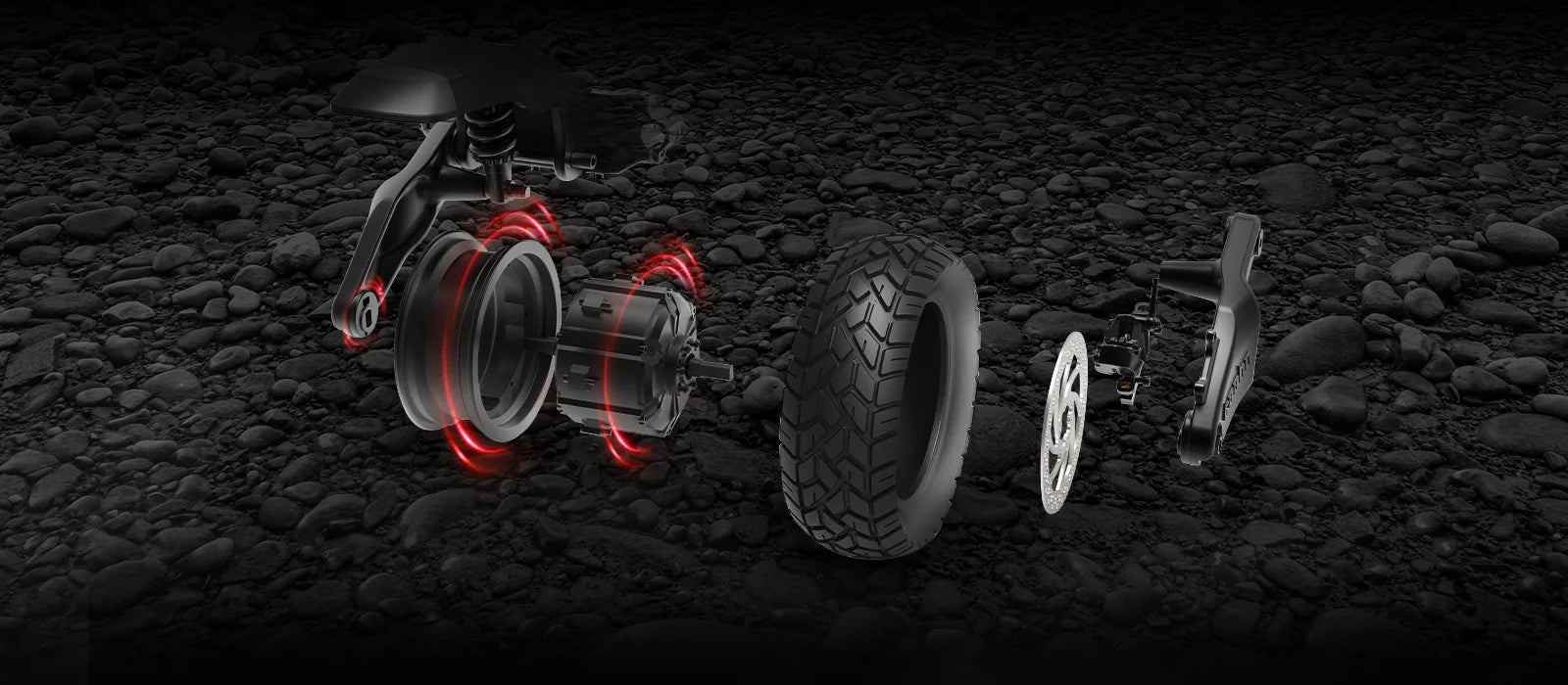 Kaabo, Wolf King GTR Max, Trottinette Électrique (72 Volts) (40Ah) (2x2000 Watts) (2x4200 Watts/Crête 8400 Watts)