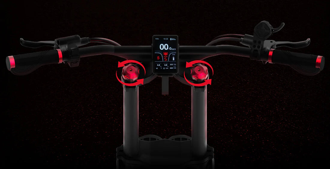 Kaabo, Wolf King GTR Max, Trottinette Électrique (72 Volts) (40Ah) (2x2000 Watts) (2x4200 Watts/Crête 8400 Watts)