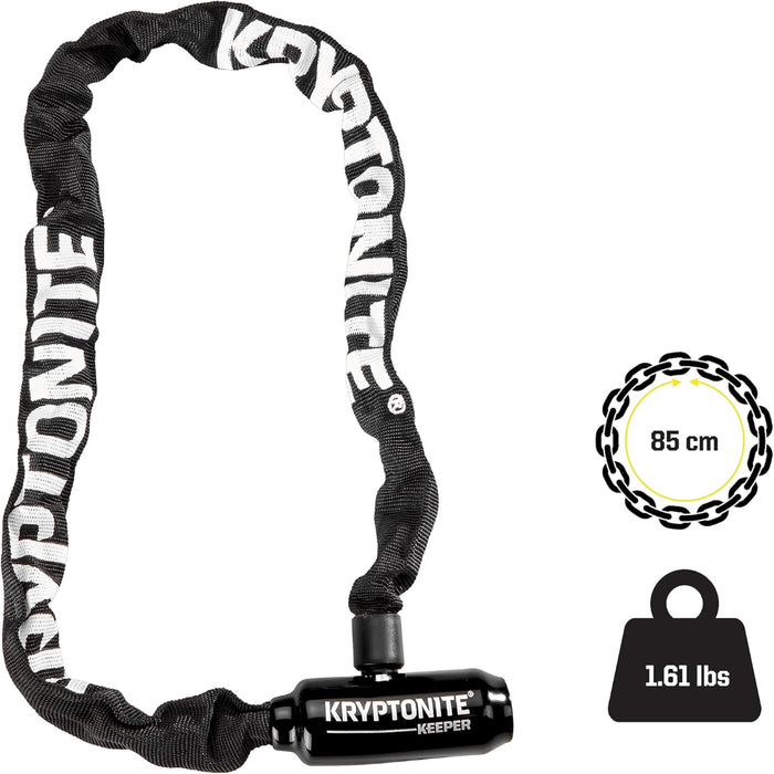 Kryptonite, Keeper 585, Cadenas à Chaine pour Vélo