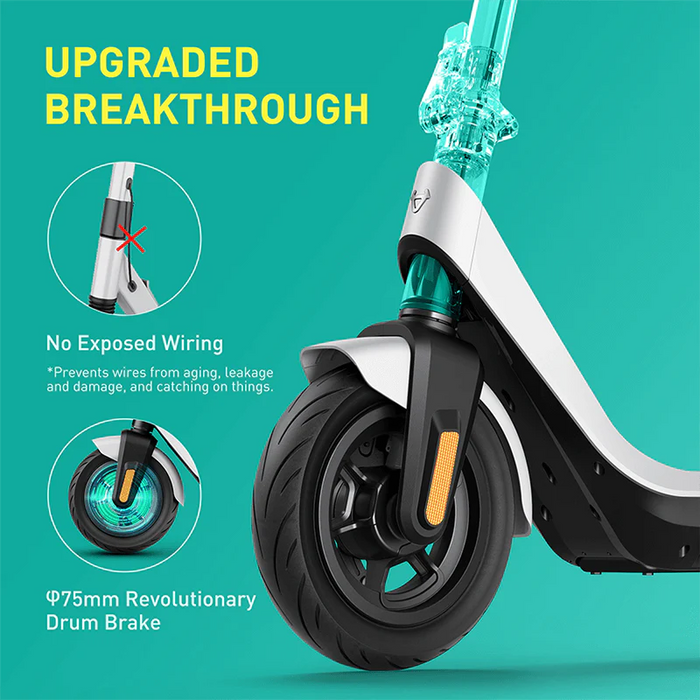 NIU KQi2 Pro, Trottinette Électrique (48 Volts) (7,6Ah) (300 Watts) (600 Watts/Peak)