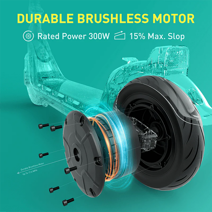 NIU KQi2 Pro, Trottinette Électrique (48 Volts) (7,6Ah) (300 Watts) (600 Watts/Peak)