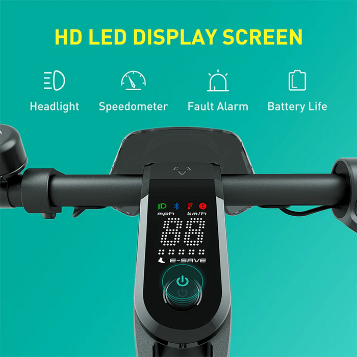 NIU KQi2 Pro, Trottinette Électrique (48 Volts) (7,6Ah) (300 Watts) (600 Watts/Peak)