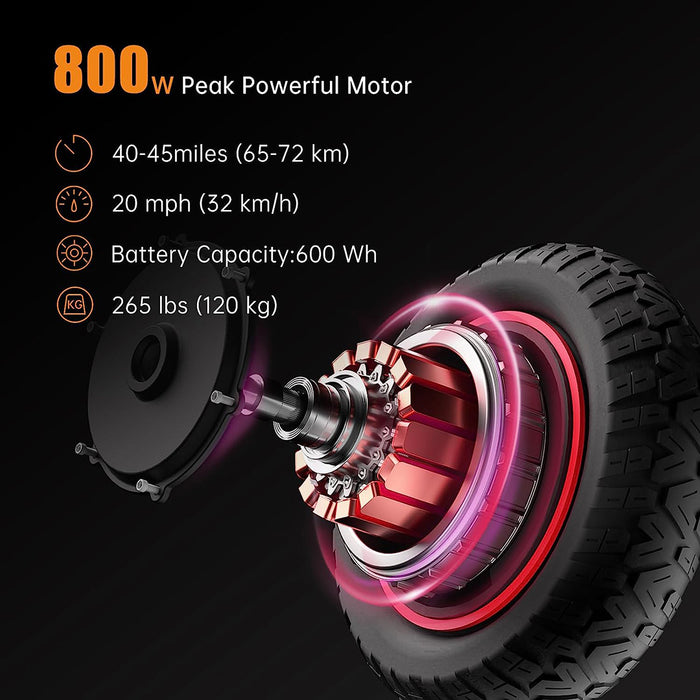 Navee N65, Trottinette Électrique (48 Volts) (12,5Ah) (500 Watts)