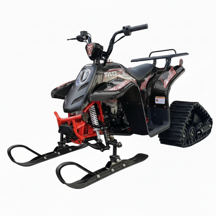 Tao Motors, New Rock 110 avec Chenilles et Skis, Quad à Essence (110cc) (4 Temps)