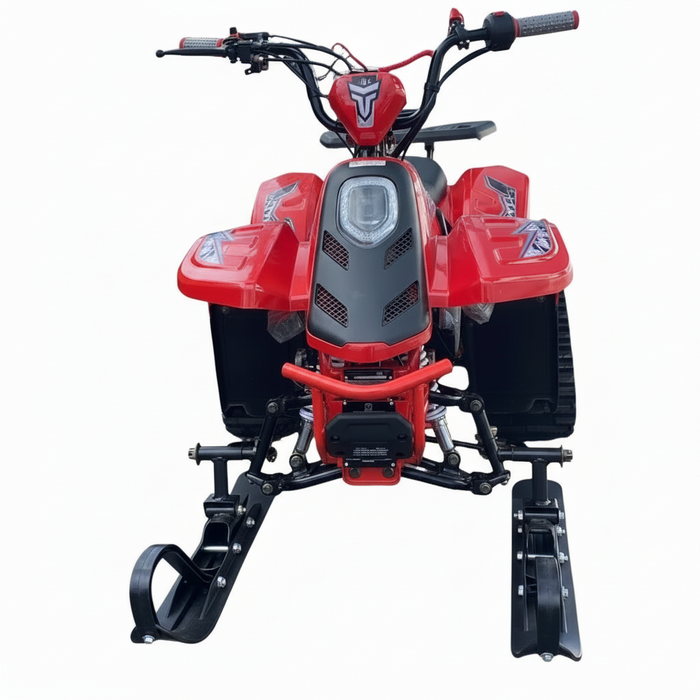 Tao Motors, New Rock 110 avec Chenilles et Skis, Quad à Essence (110cc) (4 Temps)