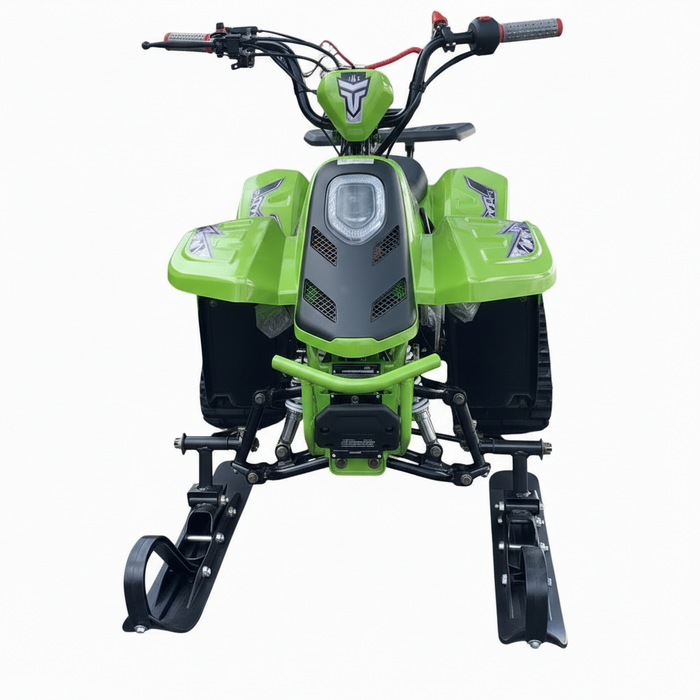 Tao Motors, New Rock 110 avec Chenilles et Skis, Quad à Essence (110cc) (4 Temps)