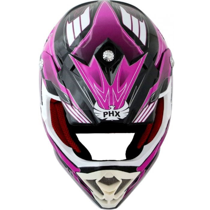 PHX, Raptor, Casque de Motocross pour Adulte