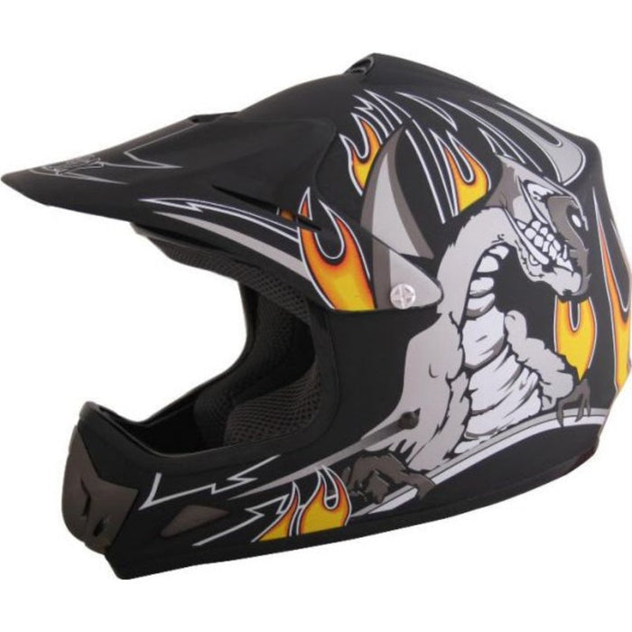 PHX, Zone 3, Casque de Motocross pour Enfant