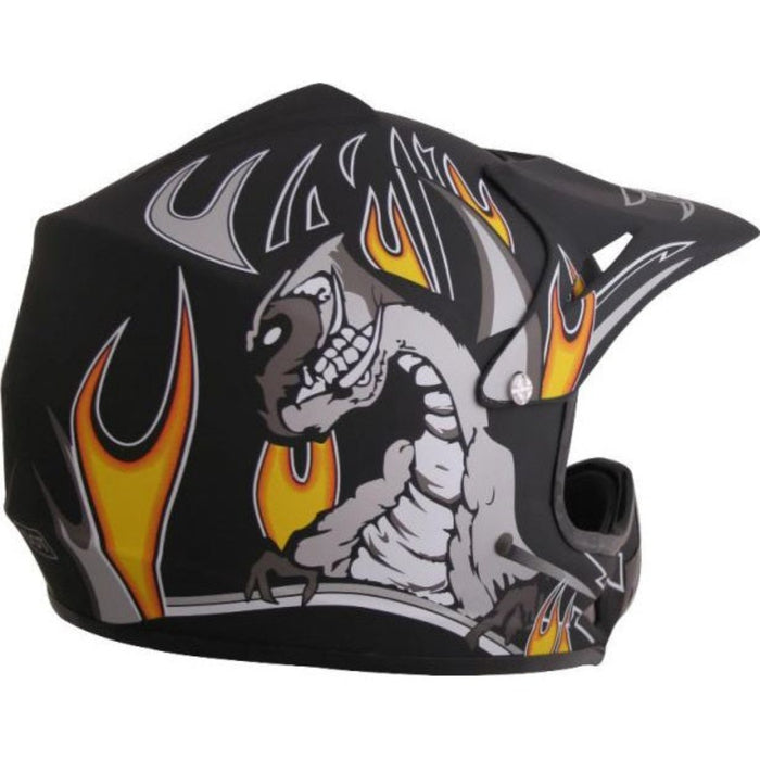 PHX, Zone 3, Casque de Motocross pour Enfant