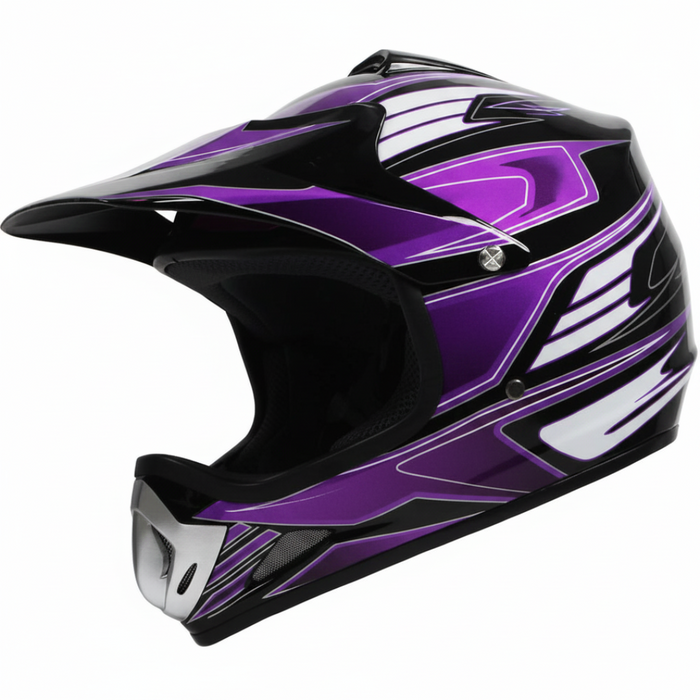 PHX, Zone 3, Casque de Motocross pour Enfant
