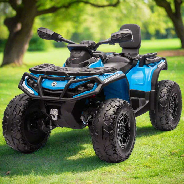 Quad Can-Am, Outlander (Batterie 24 Volts) (Moteurs 4x200 Watts) (2 Places)
