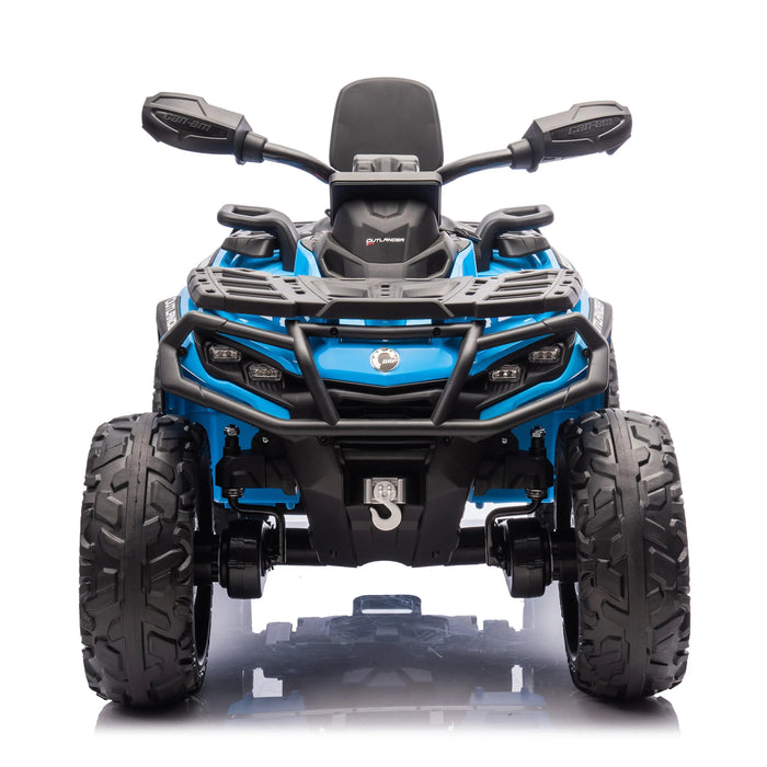 Quad Can-Am, Outlander (Batterie 24 Volts) (Moteurs 4x200 Watts) (2 Places)