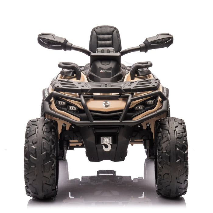 Quad Can-Am, Outlander (Batterie 24 Volts) (Moteurs 4x200 Watts) (2 Places)