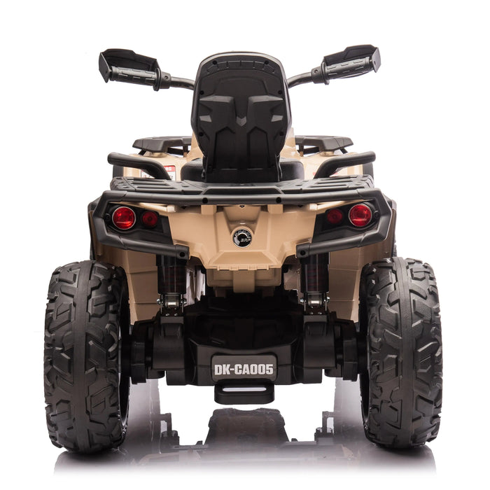 Quad Can-Am, Outlander (Batterie 24 Volts) (Moteurs 4x200 Watts) (2 Places)