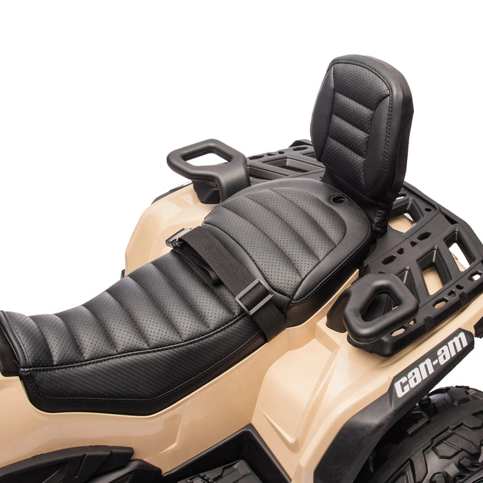 Quad Can-Am, Outlander (Batterie 24 Volts) (Moteurs 4x200 Watts) (2 Places)