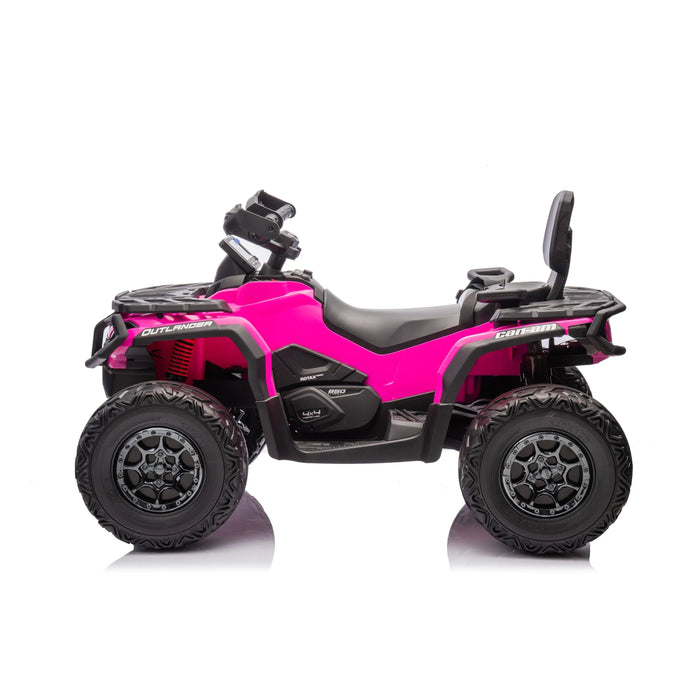 Quad Can-Am, Outlander (Batterie 24 Volts) (Moteurs 4x200 Watts) (2 Places)