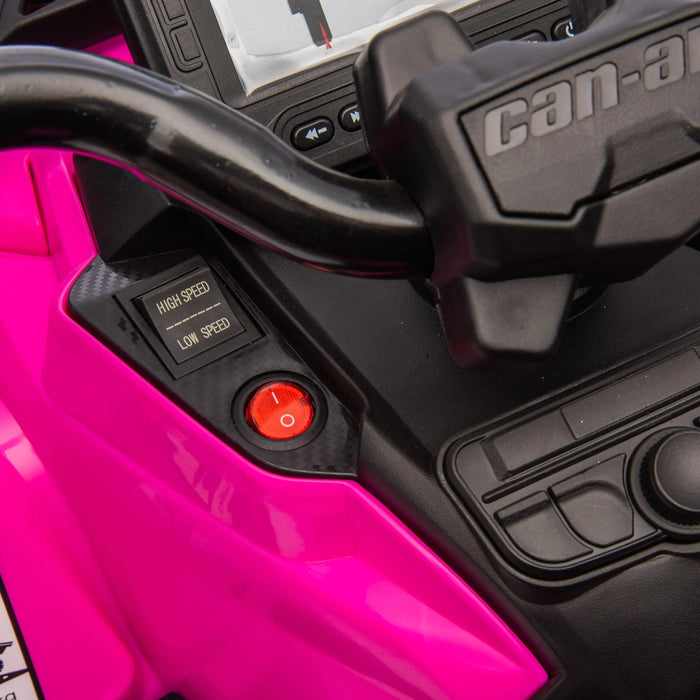 Quad Can-Am, Outlander (Batterie 24 Volts) (Moteurs 4x200 Watts) (2 Places)