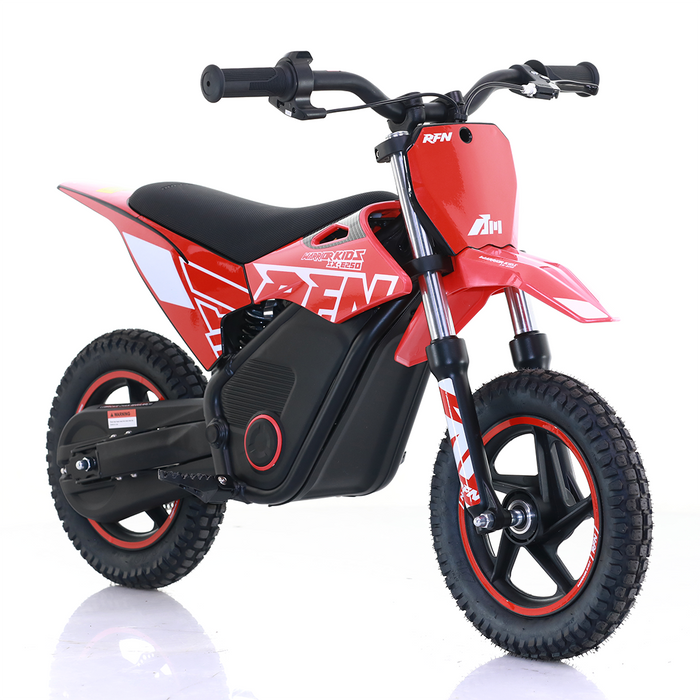 Apollo, RFN Warriors Kids SX-E250, Motocross Électrique au Lithium (36 Volts) (250 Watts) (3-6 Ans)