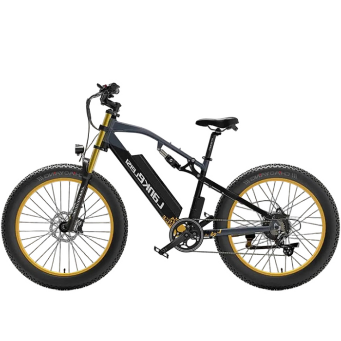 Lankeleisi, RV700 Explorer, Vélo Électrique de Montagne (48 Volts) (16Ah) (500 Watts) (1000 Crête)