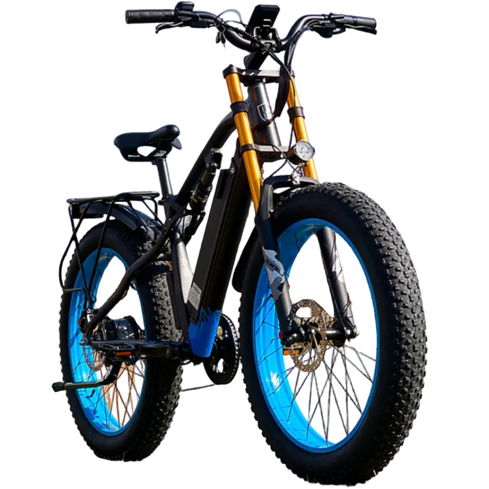 Lankeleisi, RV700 Explorer, Vélo Électrique de Montagne (48 Volts) (16Ah) (500 Watts) (1000 Crête)