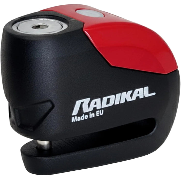 Radikal, RK9, Cadenas à Disque Antivol avec Alarme Premium 120 dB pour Vélo