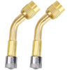Kit de Rallonges de Tige de Valve en Métal (2x45 Degrés) (2x90 Degrés) (2x135 Degrés)