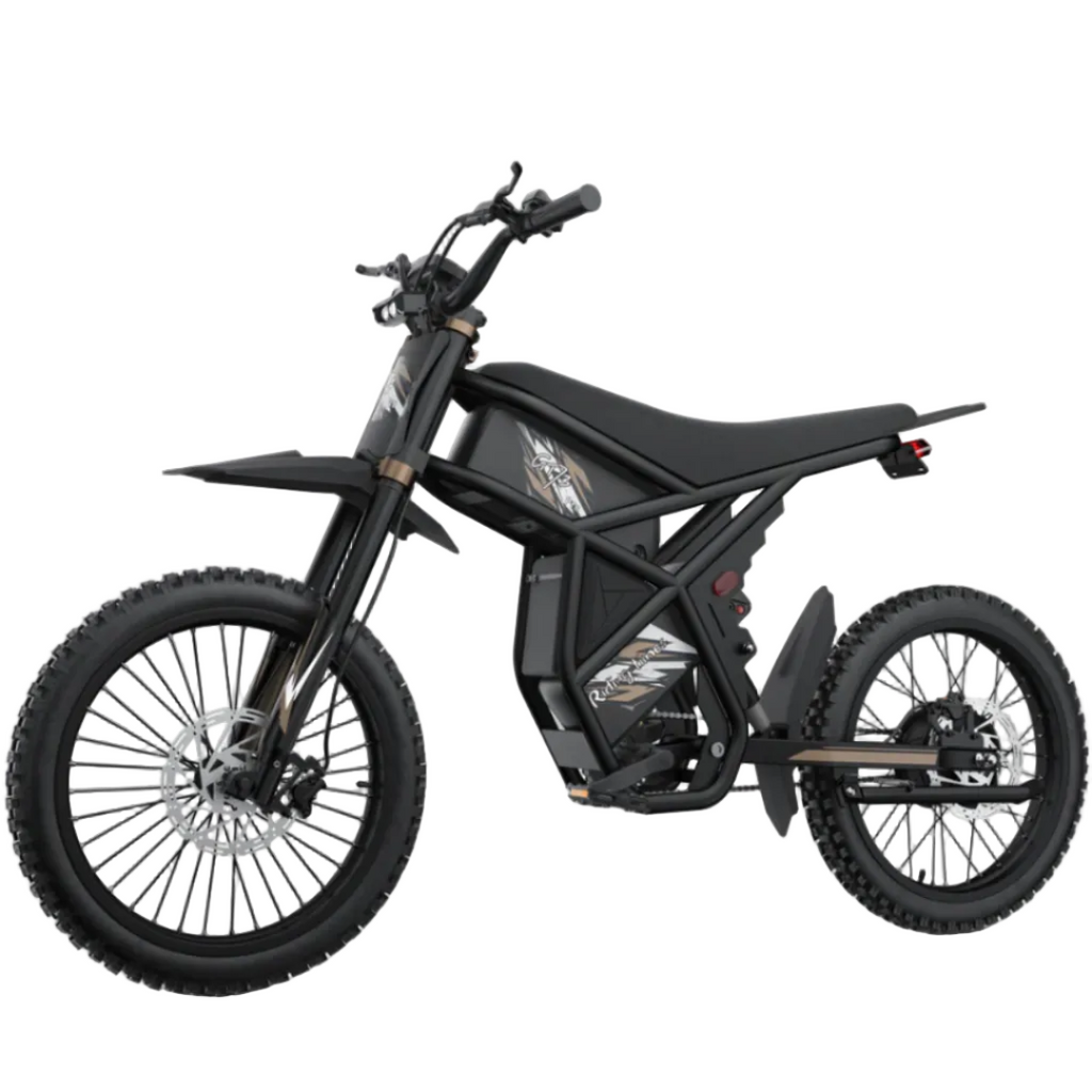 Riding Times, GT73 Pro, Vélo Électrique Deux Batteries (2x60 Volts) (2x18Ah) (1500 Watts) (3000 Crête)