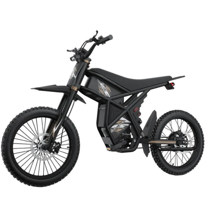 Riding Times, GT73 Pro, Vélo Électrique Deux Batteries (2x60 Volts) (2x18Ah) (1500 Watts) (3000 Crête)