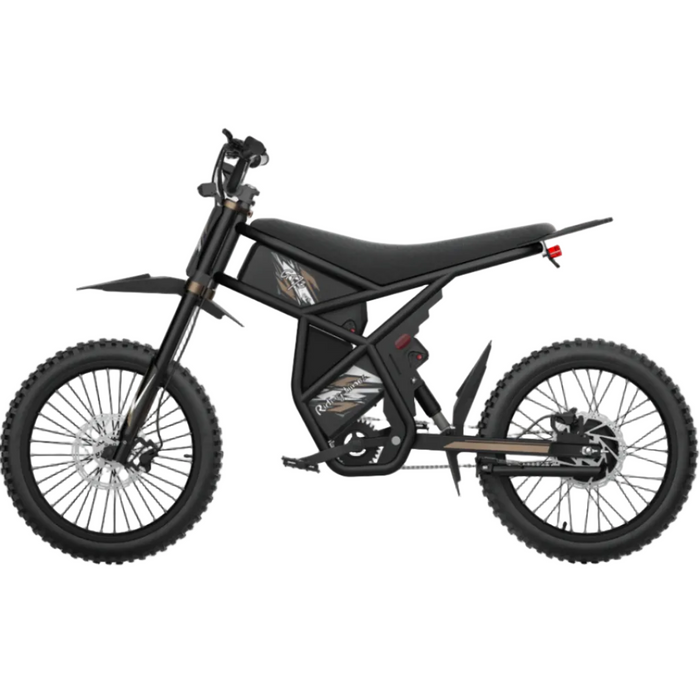 Riding Times, GT73 Pro, Vélo Électrique Deux Batteries (2x60 Volts) (2x18Ah) (1500 Watts) (3000 Crête)