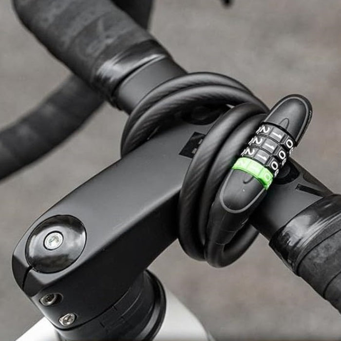 RockBros, Cadenas à Câble à Combinaison Antivol pour Vélo