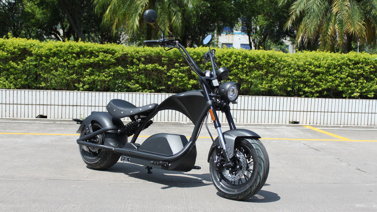 Mangosteen, Fat Tire Chopper, Electric Motorcycle/Scooter, (72 Volts) (4000 watts) (1 Place) 