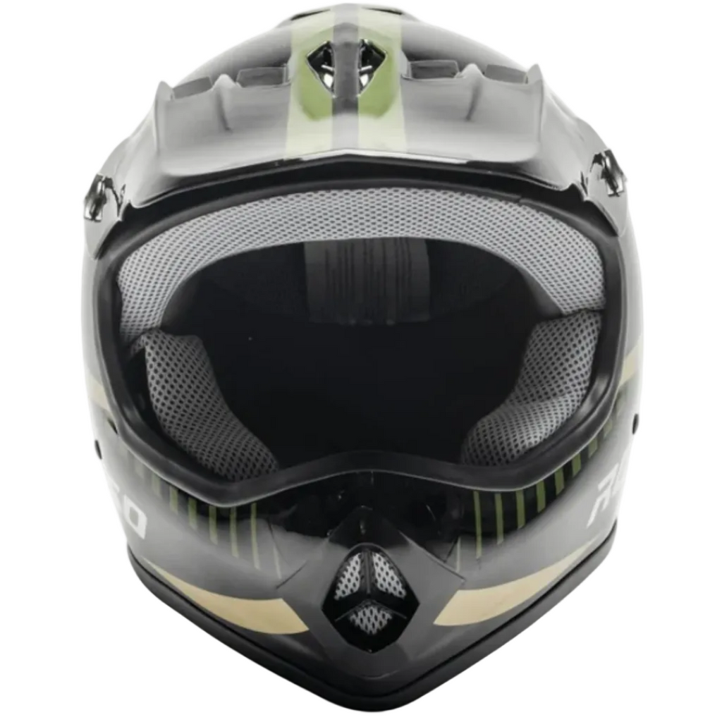 Gio, Casque Rosso de Motocross pour Enfants